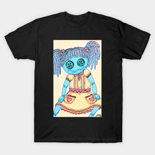 Rag Doll T-Shirt by LuvbuzzArt